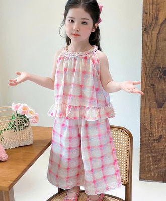Sét caro hồng 0106