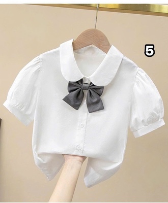 Áo sơ mi cộc tay cho bé 0706
