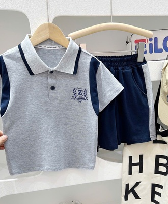 Bộ cotton phối viền kacady 3006