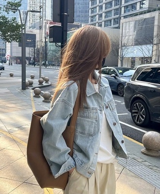 Áo khoác jean nữ 0407