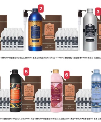 Sữa tắm hương nước hoa 0807