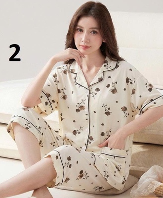 Bộ pizama nữ ngắn tay 1307
