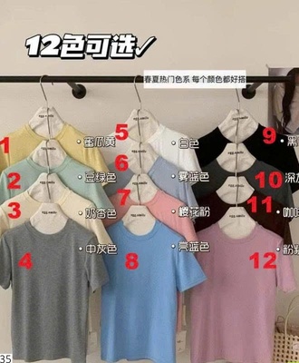 Áo thun cổ tròn egg 2107