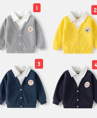 Áo nỉ phối cổ 2107