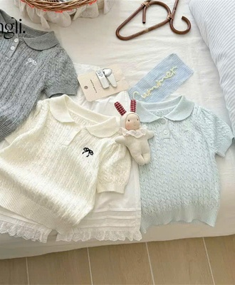 Áo nơ cổ polo 2207