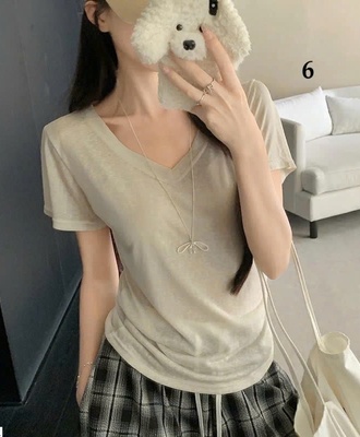 Áo cổ tim cho nữ 2307