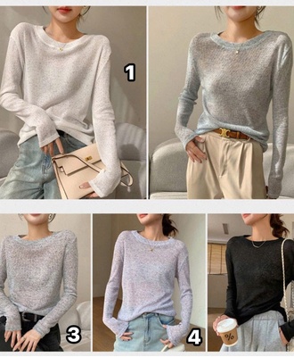 Áo dài tay mỏng 2407