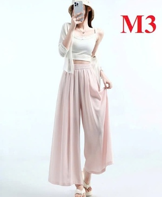 Quần ống rộng lưng chun 2507
