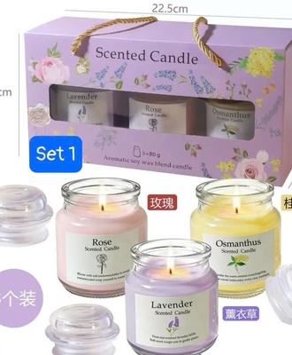Sét 3 nến thơm 2507
