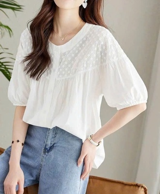Sơ mi trắng thô 2707