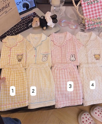 Bộ pizama đùi cho bé 2707