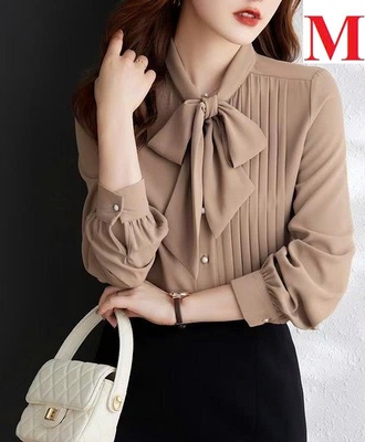 Áo sơ mi nữ cổ nơ công sở 2807