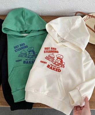 Áo hoodie họa tiết dễ thương 3107