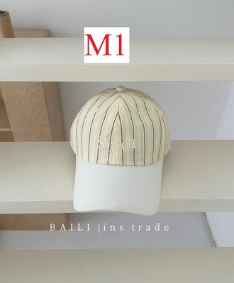 Mũ lưỡi trai kẻ sọc 3107