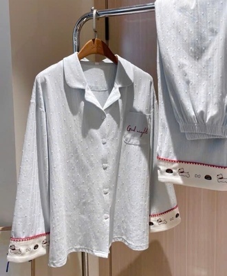 Sét ngủ thêu chó 0608
