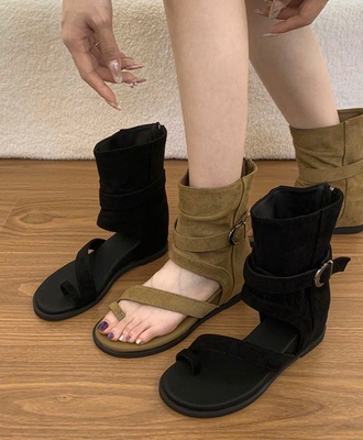 Boot sandal cao bồi 0608