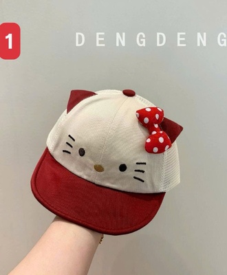 Mũ lưỡi trai mèo nơ 0708