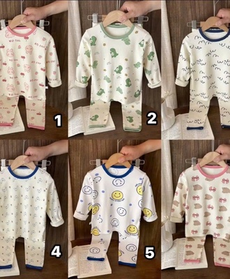 Bộ mặc nhà cotton bé 0808
