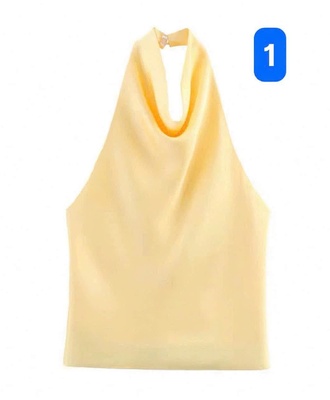 Áo cổ yếm 1608