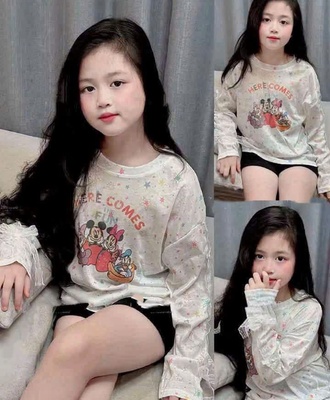 Áo cotton giấy bé 1608