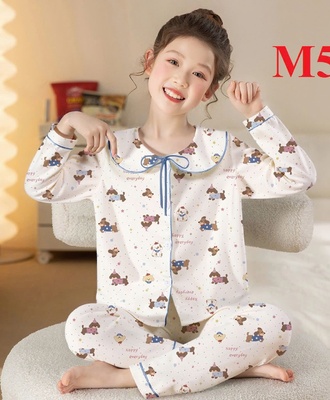 Bộ cotton bg và mẹ 1608