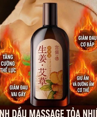Dầu massage gừng 2408