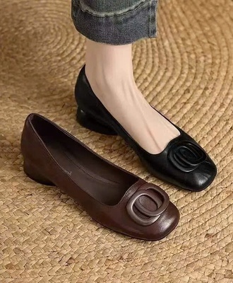Giầy búp mũi vuông 2508