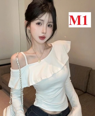 Áo kiểu lệch vai 2608