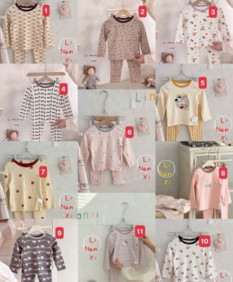 Bộ cotton linanxi 11 mẫu 2808