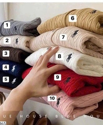 Áo cadigan len thêu ngựa 2808