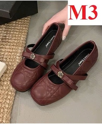 Giầy búp bê quai nơ 3008