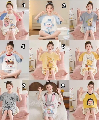 Bộ cotton mẹ và bé 3108
