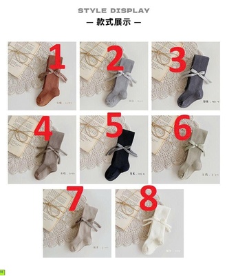 Quần tất gắn nơ 3108