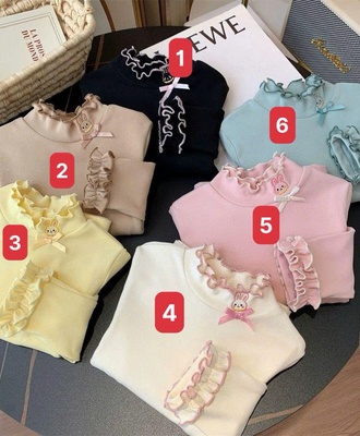 Áo giữ nhiệt thêu thỏ 0309