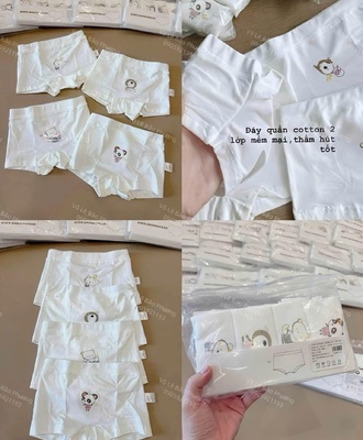 Sét 4 quần chíp bé 0409