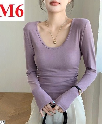 Áo thun dài tay cổ u 0509