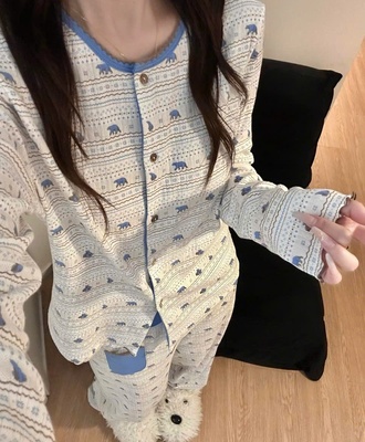 Bọ mặc nhà họa tiết 0709