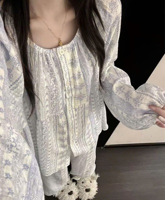 Bộ dài tay tiểu thư 0709
