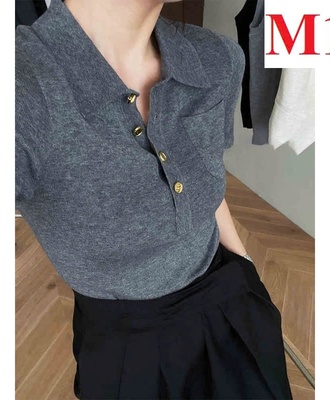 Áo polo dệt kim nữ 0909