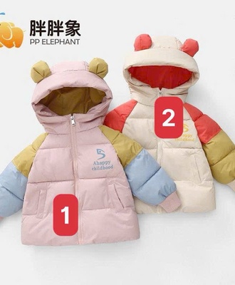 Áo khoác phao phối màu 2109