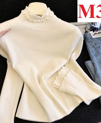 Áo dài tay viền bèo 2409