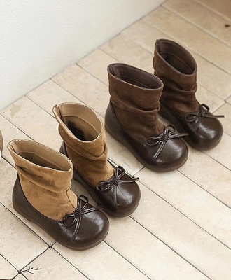 Boot phối da lộn 2509