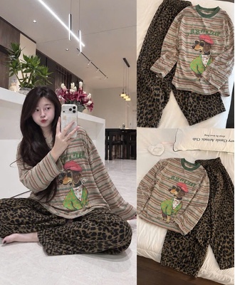 Bộ dài tay họa tiết 2609
