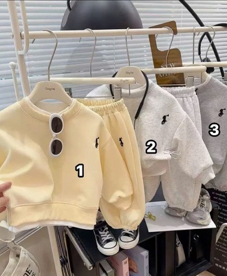 Sét nỉ thêu cho bé 2609