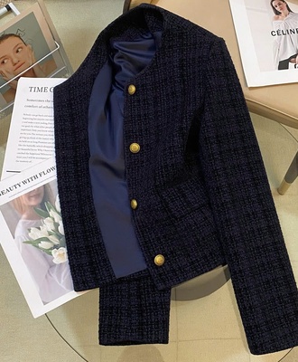 Áo khoác dạ tweed 3009
