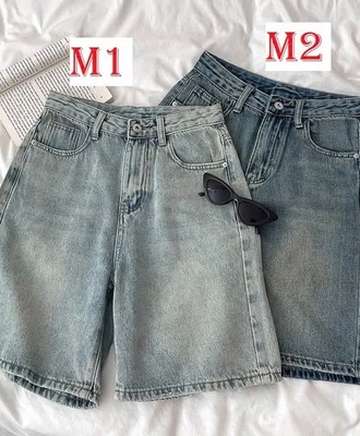 Quần short jean lửng 3009
