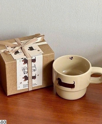 Cốc sứ puppy 0210