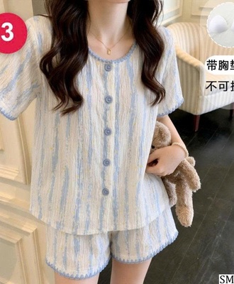 Bộ đồ ngủ nữ cộc tay 0410