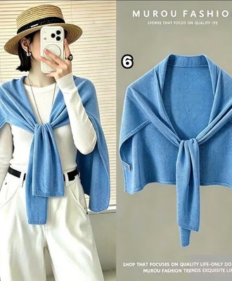 Khăn choàng dáng rộng 0610