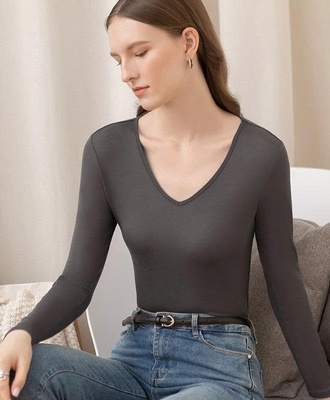 Áo giữ nhiệt cổ v 0610